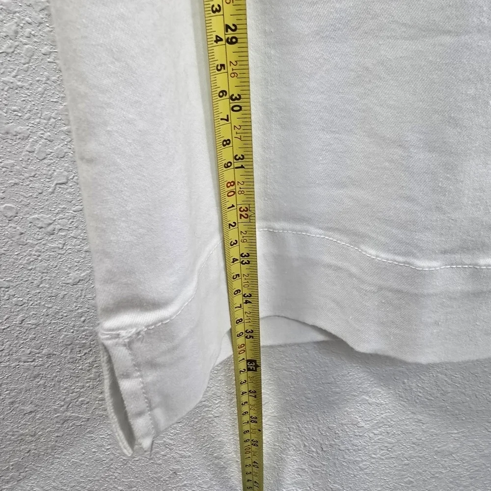 Westbound Womens  High Rise Skinni White Summer Cropped Pants  Size 24W - Picture 9 of 16